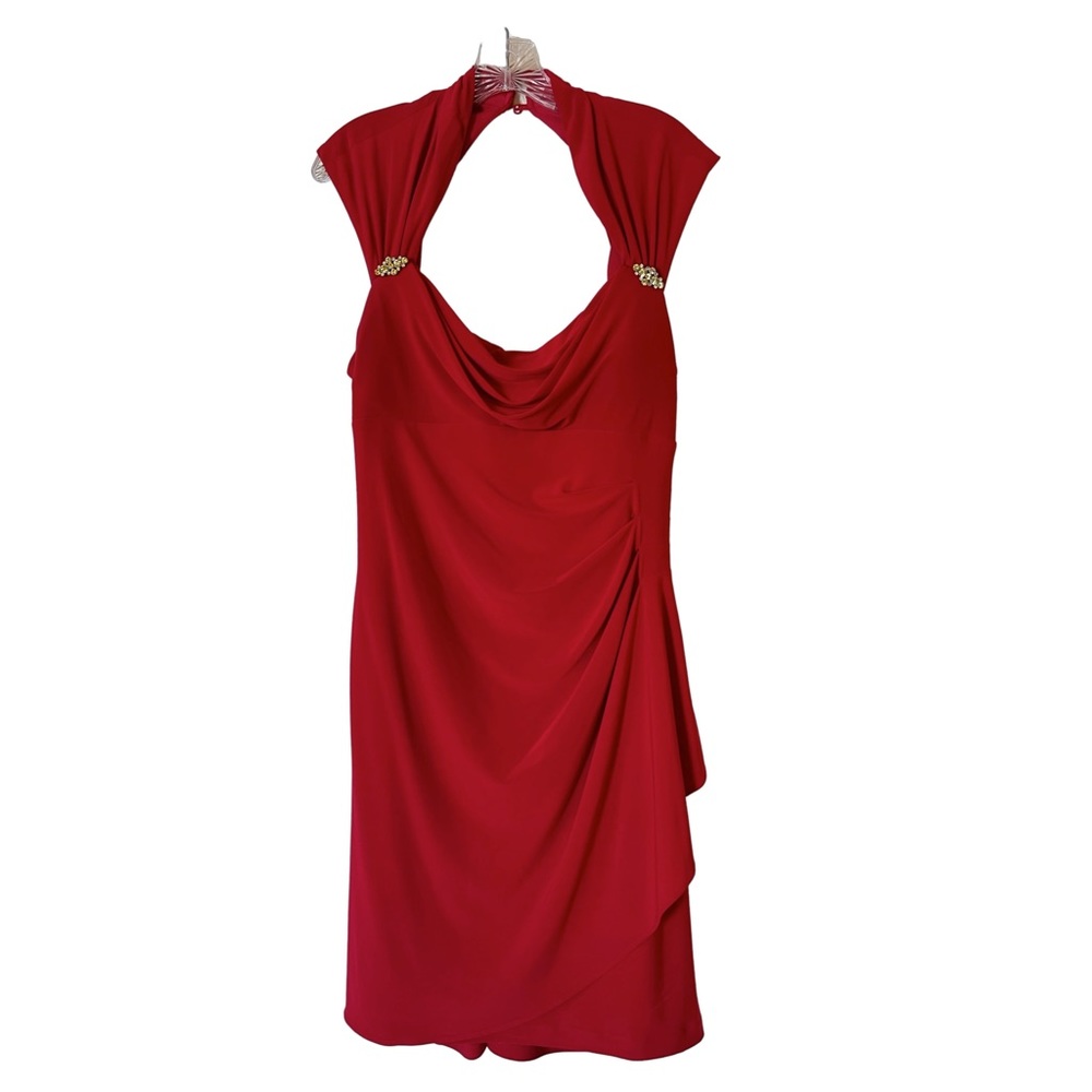Sexy red dressy dress